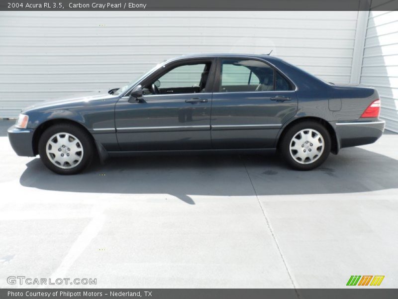Carbon Gray Pearl / Ebony 2004 Acura RL 3.5
