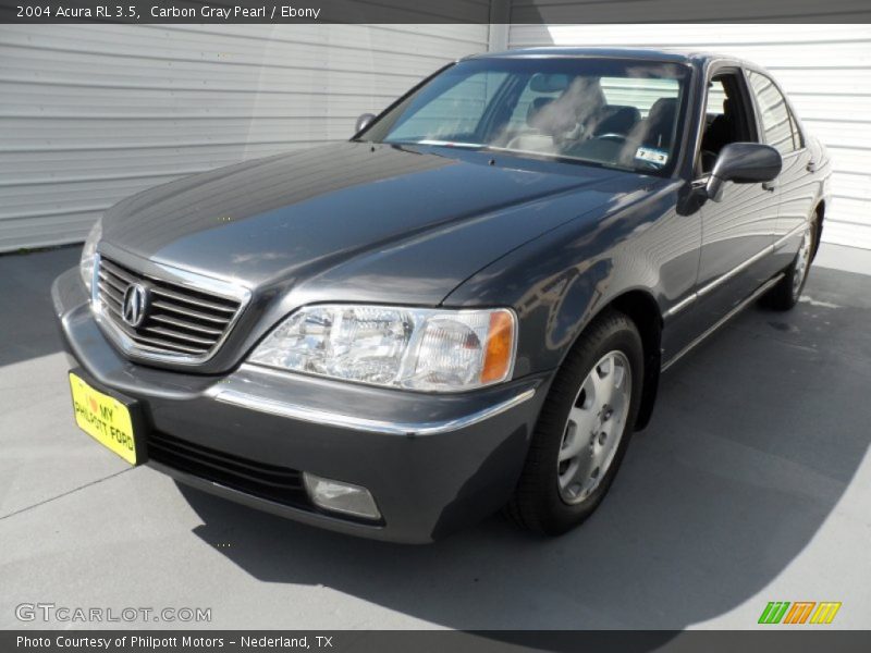 Carbon Gray Pearl / Ebony 2004 Acura RL 3.5