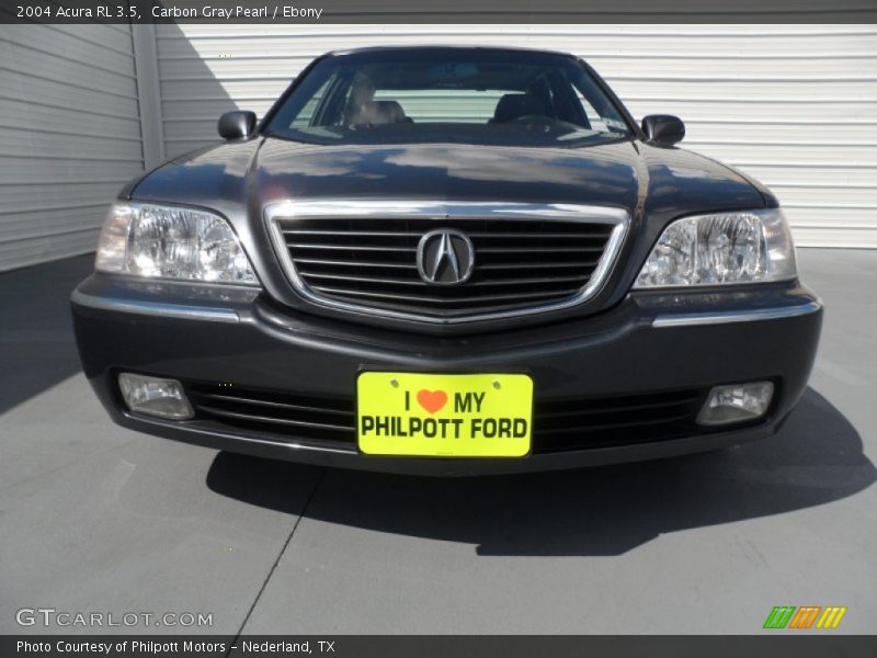 Carbon Gray Pearl / Ebony 2004 Acura RL 3.5