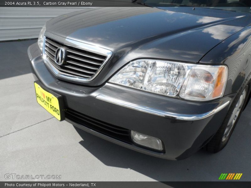 Carbon Gray Pearl / Ebony 2004 Acura RL 3.5