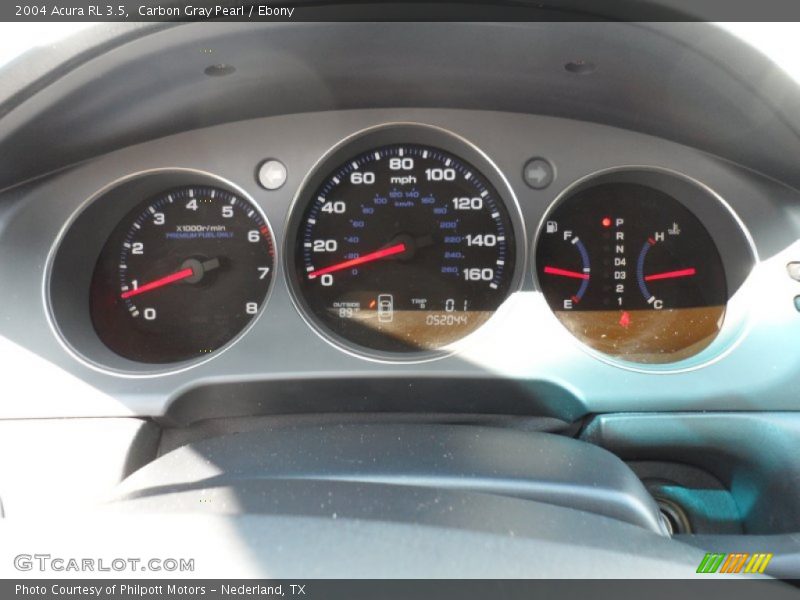  2004 RL 3.5 3.5 Gauges