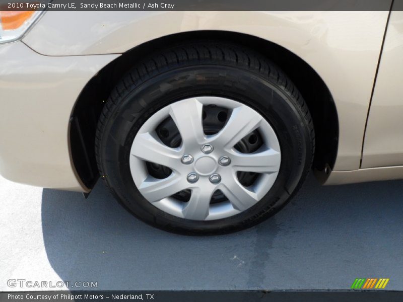 Sandy Beach Metallic / Ash Gray 2010 Toyota Camry LE