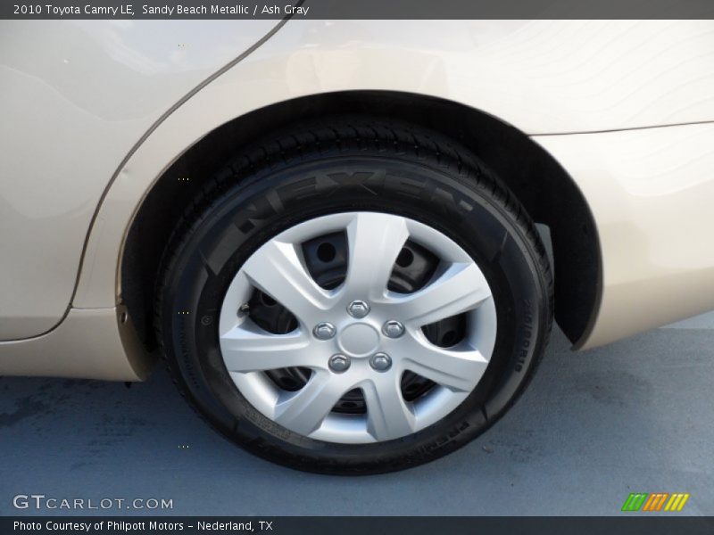 Sandy Beach Metallic / Ash Gray 2010 Toyota Camry LE