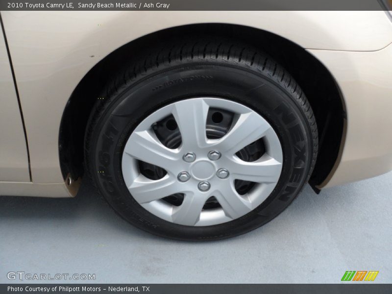 Sandy Beach Metallic / Ash Gray 2010 Toyota Camry LE