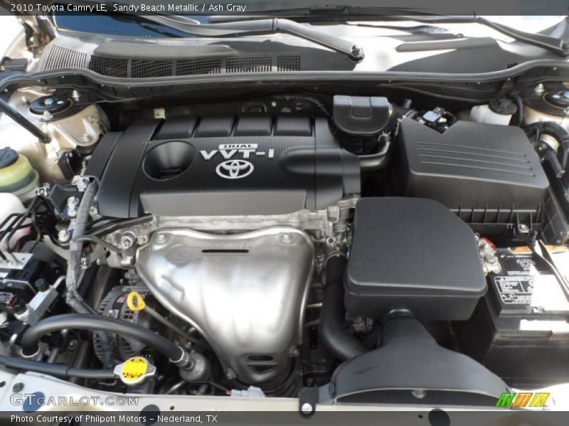 Sandy Beach Metallic / Ash Gray 2010 Toyota Camry LE