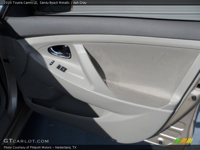 Sandy Beach Metallic / Ash Gray 2010 Toyota Camry LE