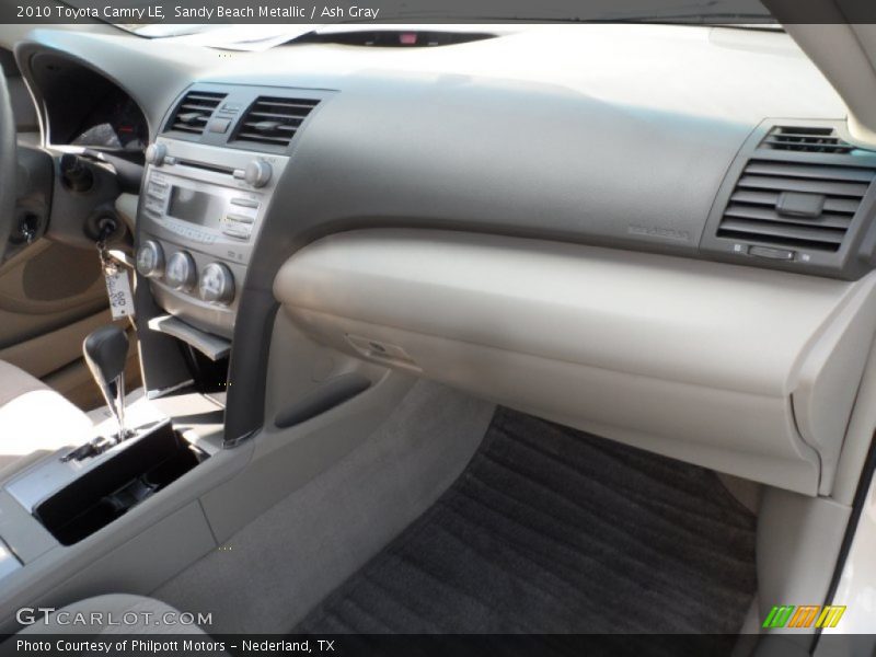 Sandy Beach Metallic / Ash Gray 2010 Toyota Camry LE
