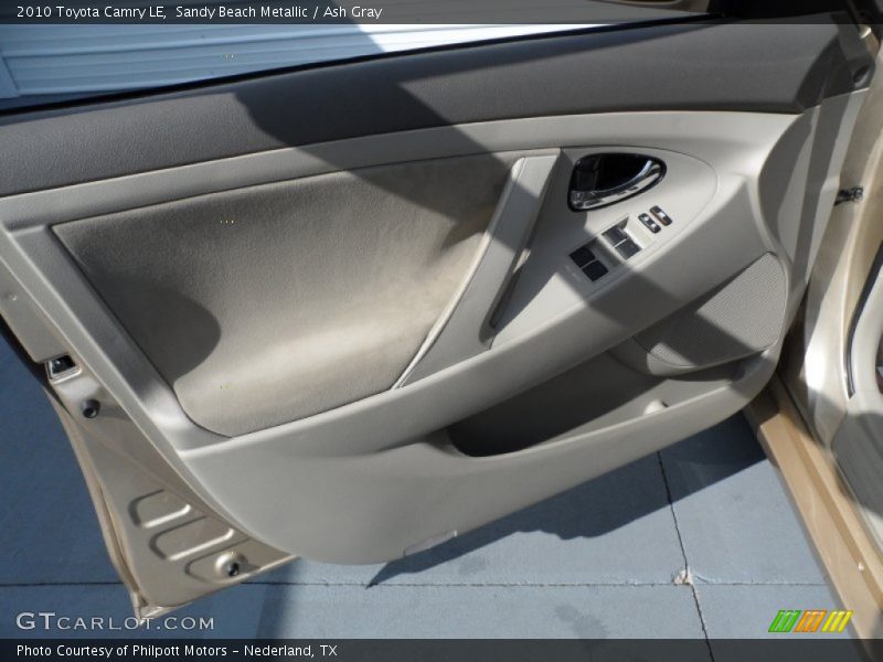 Sandy Beach Metallic / Ash Gray 2010 Toyota Camry LE