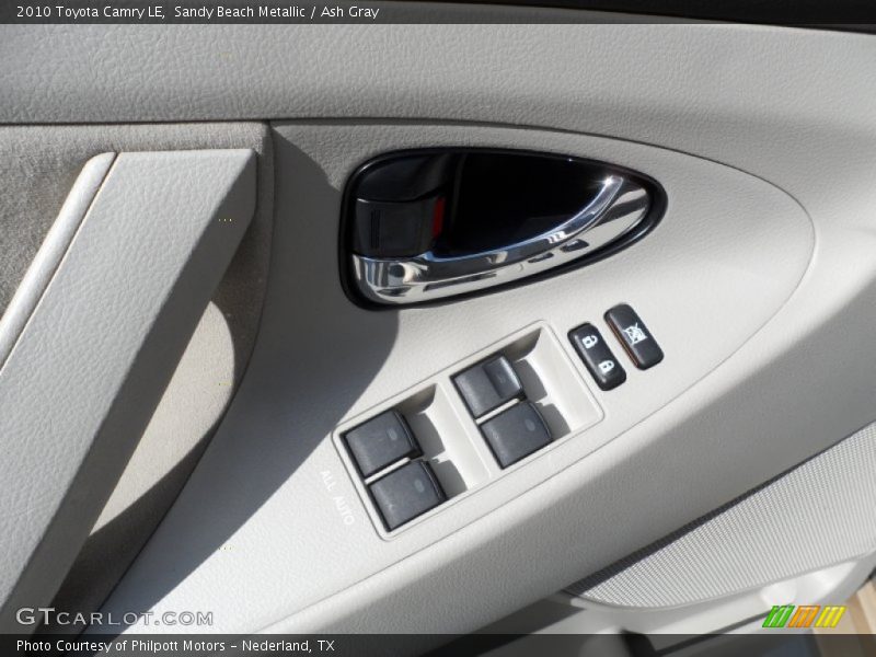 Sandy Beach Metallic / Ash Gray 2010 Toyota Camry LE