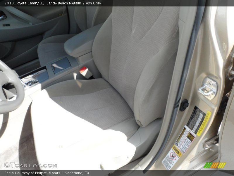 Sandy Beach Metallic / Ash Gray 2010 Toyota Camry LE