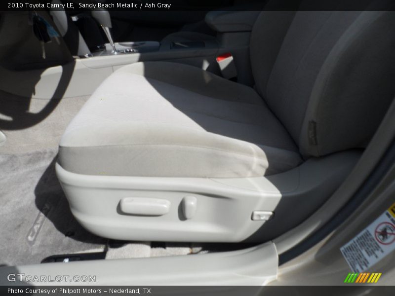 Sandy Beach Metallic / Ash Gray 2010 Toyota Camry LE