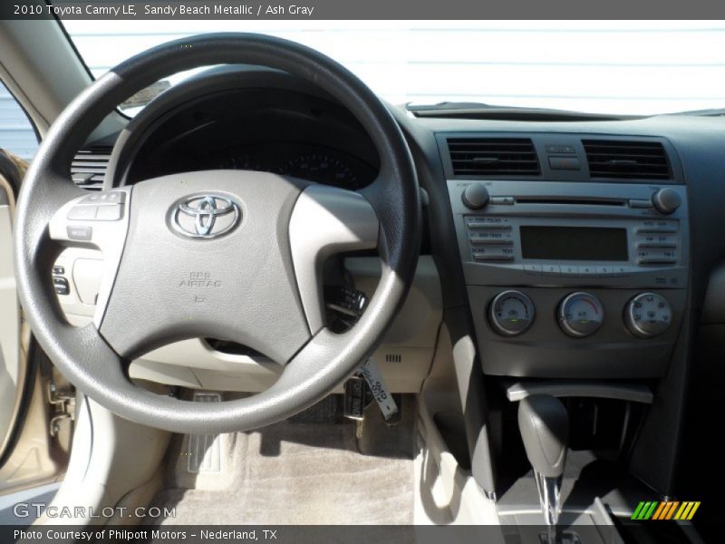 Sandy Beach Metallic / Ash Gray 2010 Toyota Camry LE