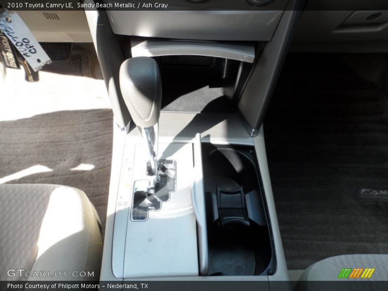 Sandy Beach Metallic / Ash Gray 2010 Toyota Camry LE