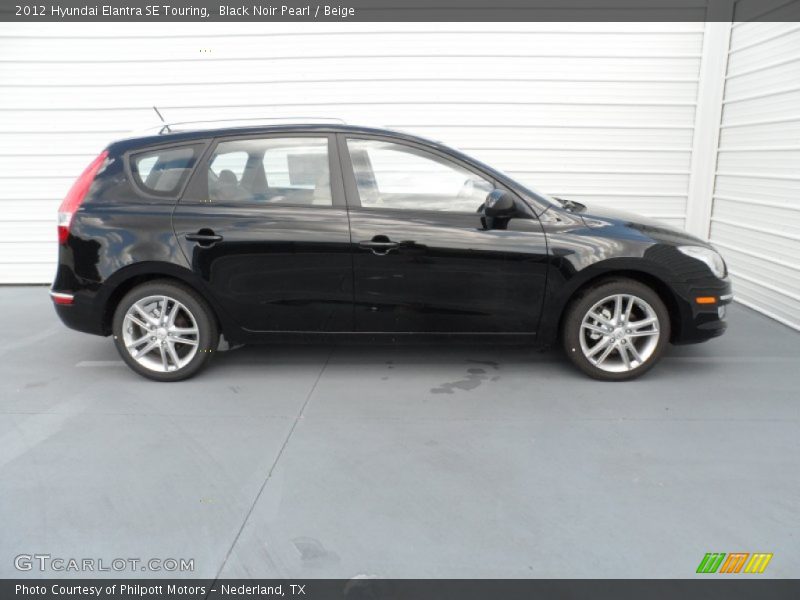 Black Noir Pearl / Beige 2012 Hyundai Elantra SE Touring