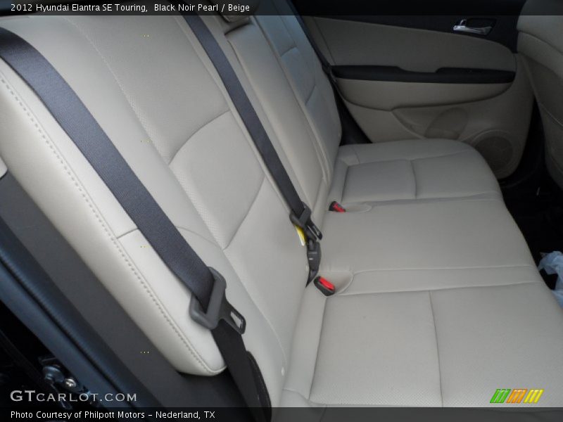 Black Noir Pearl / Beige 2012 Hyundai Elantra SE Touring