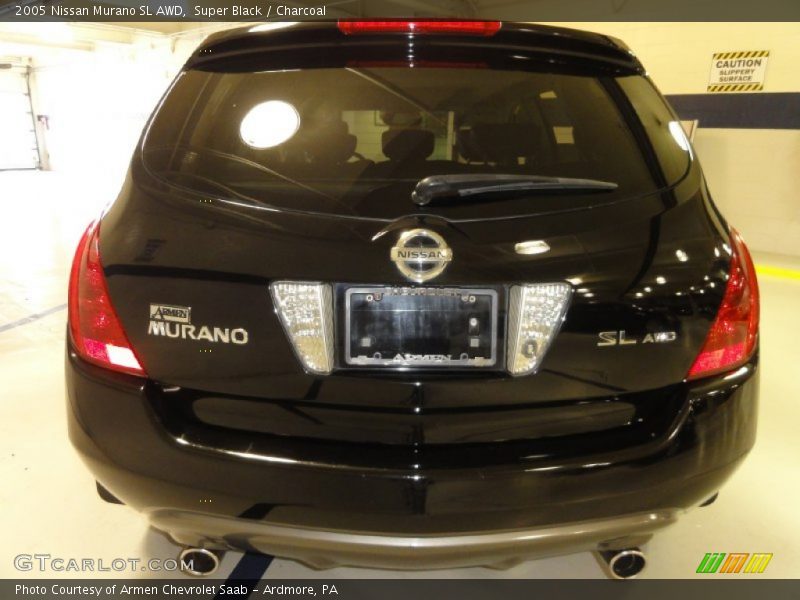 Super Black / Charcoal 2005 Nissan Murano SL AWD