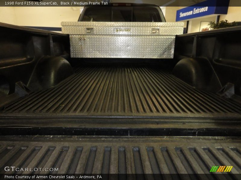Black / Medium Prairie Tan 1998 Ford F150 XL SuperCab
