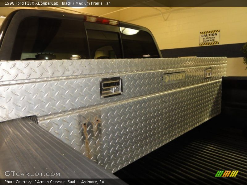 Black / Medium Prairie Tan 1998 Ford F150 XL SuperCab