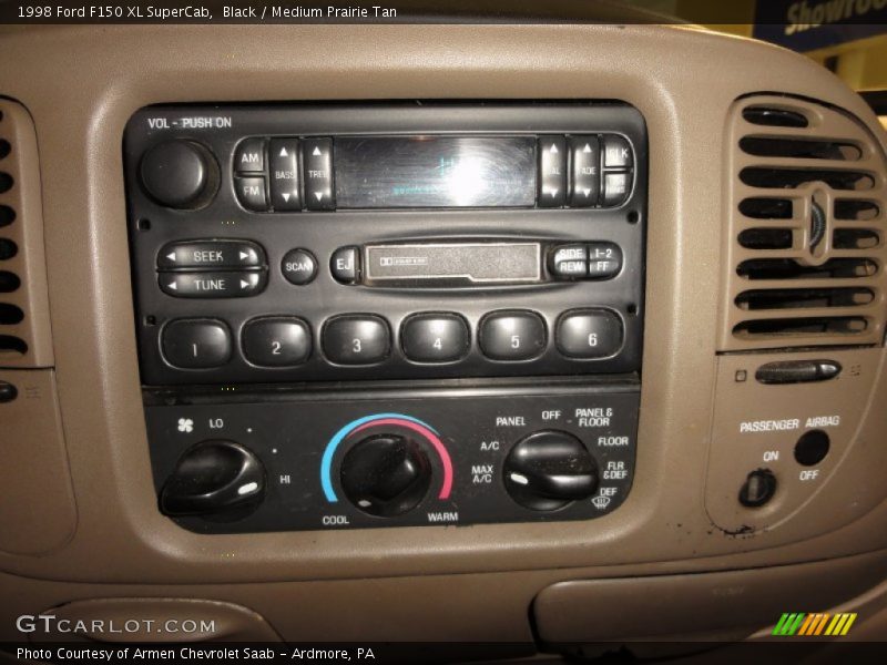 Controls of 1998 F150 XL SuperCab