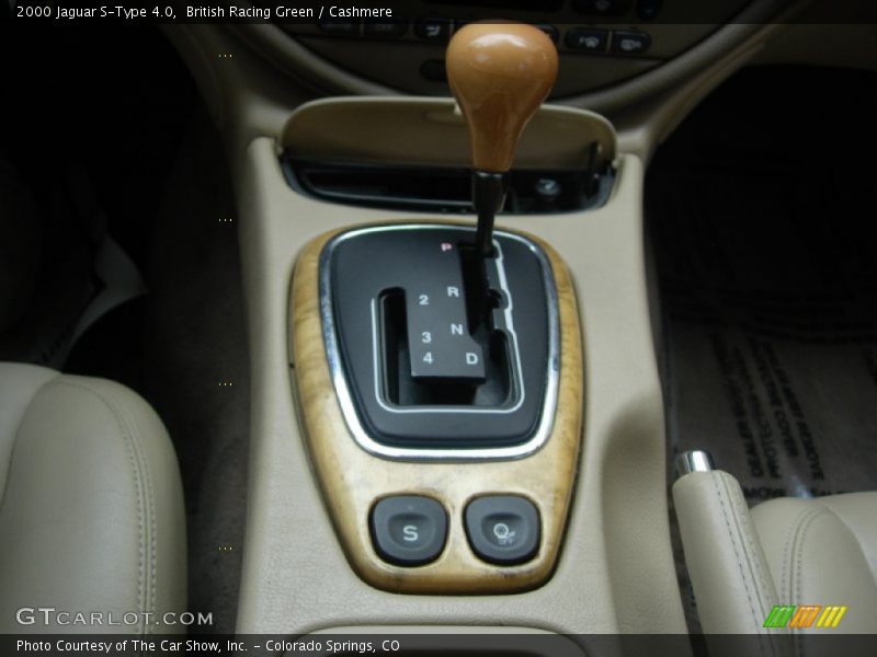 British Racing Green / Cashmere 2000 Jaguar S-Type 4.0
