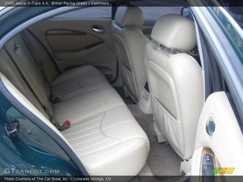 British Racing Green / Cashmere 2000 Jaguar S-Type 4.0