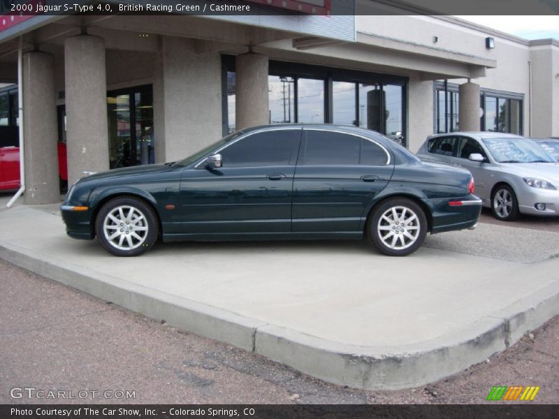 British Racing Green / Cashmere 2000 Jaguar S-Type 4.0