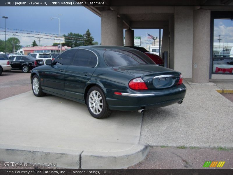 British Racing Green / Cashmere 2000 Jaguar S-Type 4.0