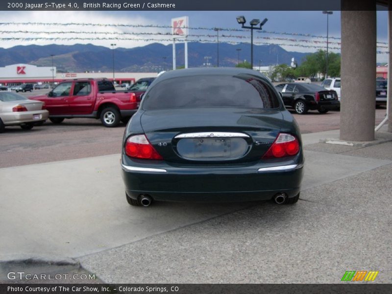 British Racing Green / Cashmere 2000 Jaguar S-Type 4.0
