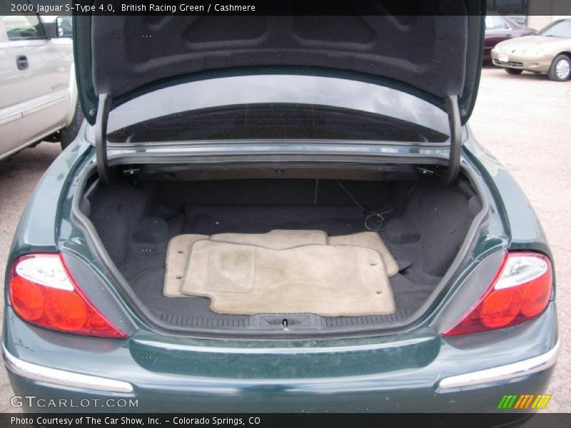 British Racing Green / Cashmere 2000 Jaguar S-Type 4.0