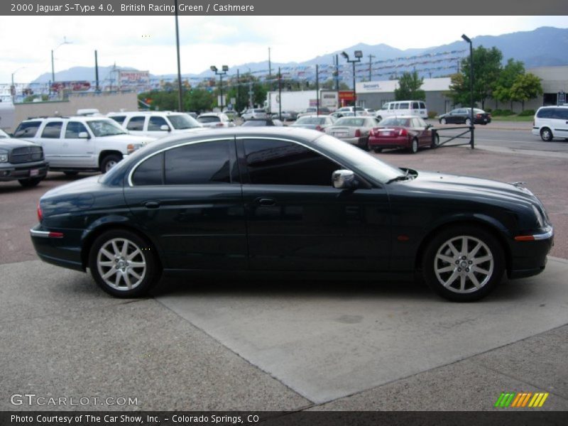 British Racing Green / Cashmere 2000 Jaguar S-Type 4.0