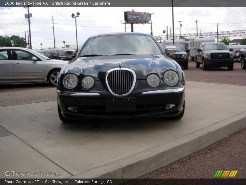 British Racing Green / Cashmere 2000 Jaguar S-Type 4.0