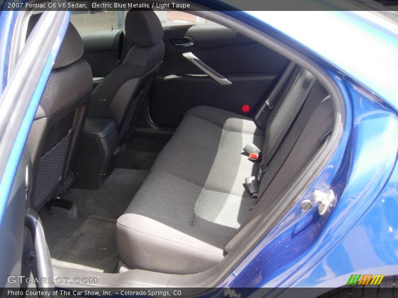 Electric Blue Metallic / Light Taupe 2007 Pontiac G6 V6 Sedan