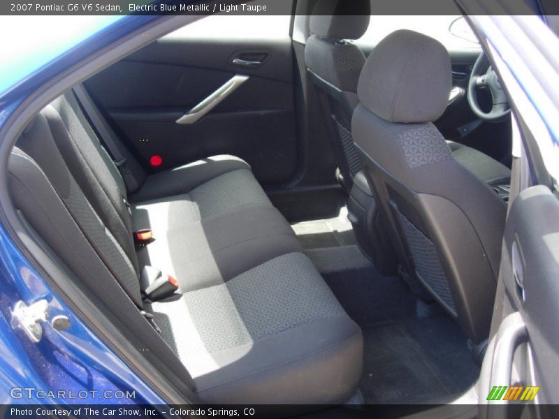 Electric Blue Metallic / Light Taupe 2007 Pontiac G6 V6 Sedan