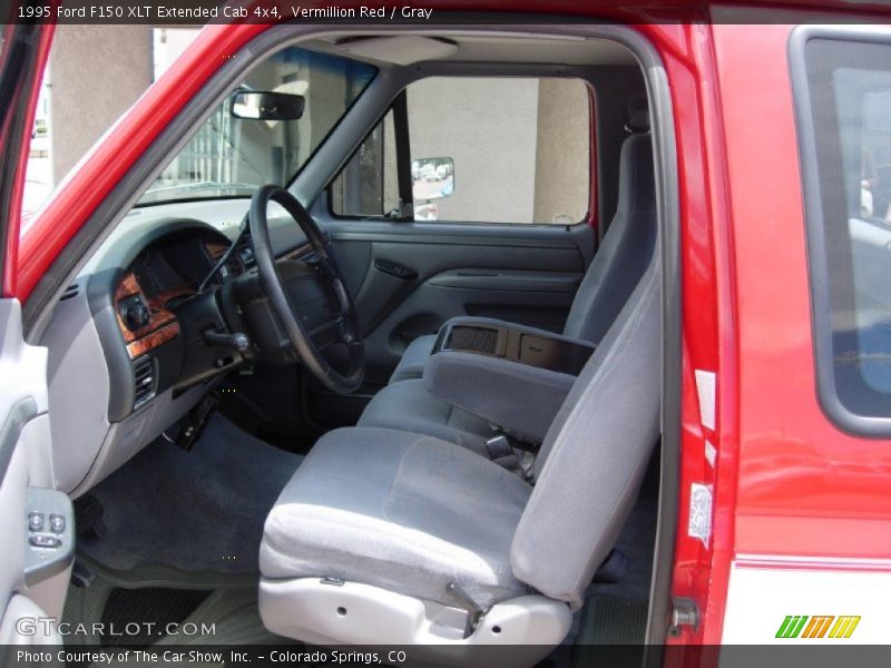 Front Seat of 1995 F150 XLT Extended Cab 4x4