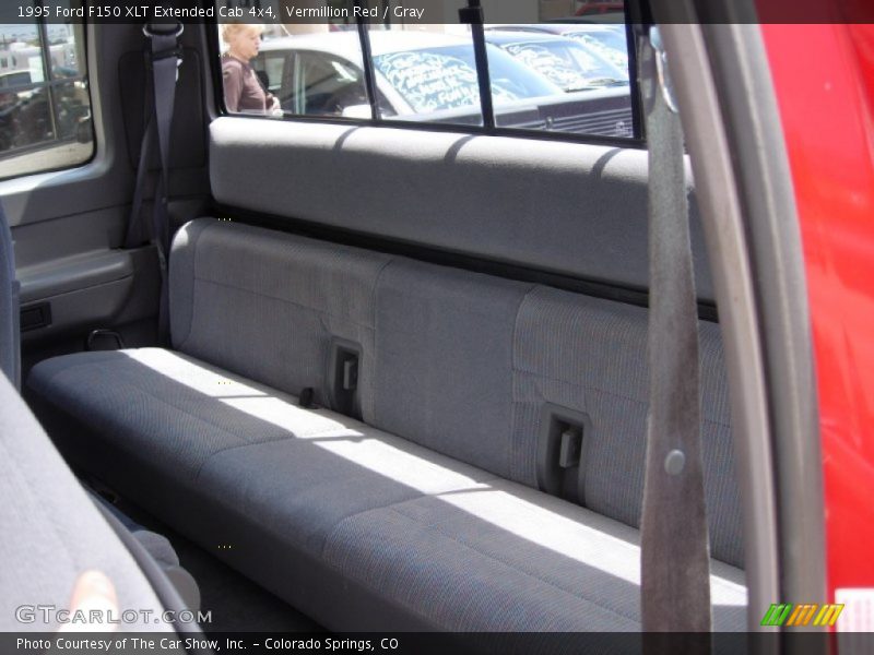 Rear Seat of 1995 F150 XLT Extended Cab 4x4