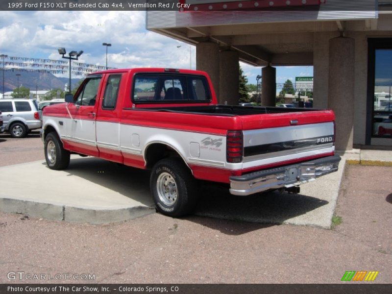  1995 F150 XLT Extended Cab 4x4 Vermillion Red