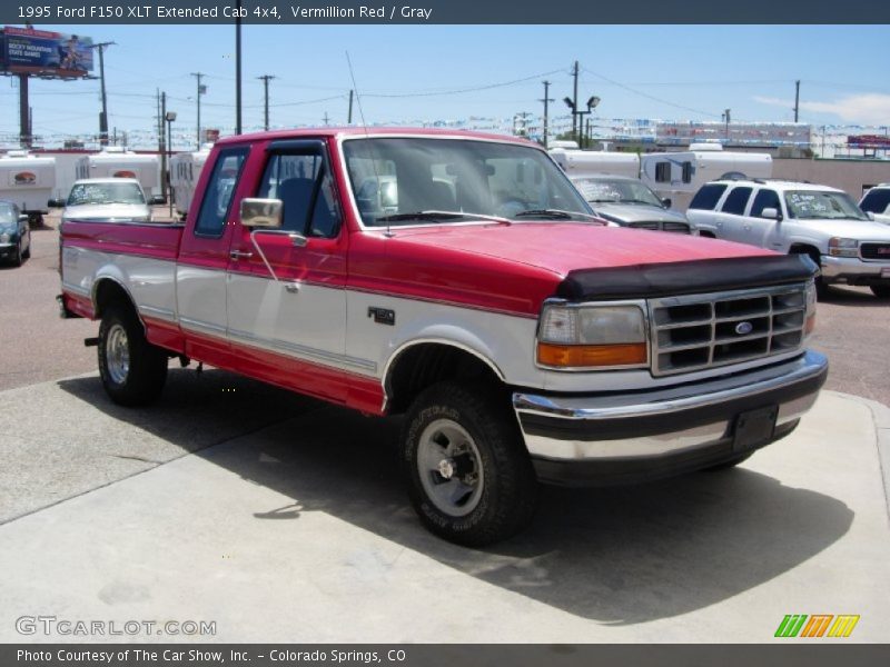 Front 3/4 View of 1995 F150 XLT Extended Cab 4x4