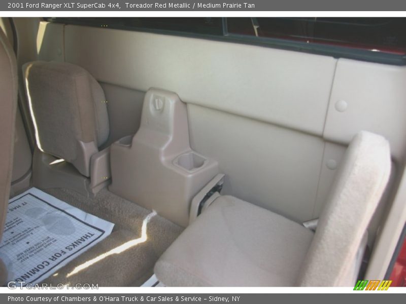Toreador Red Metallic / Medium Prairie Tan 2001 Ford Ranger XLT SuperCab 4x4