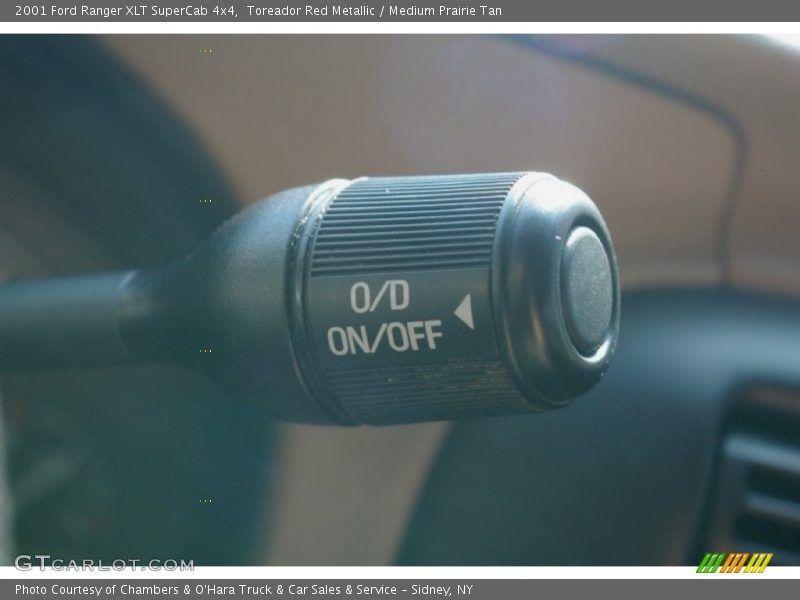 Toreador Red Metallic / Medium Prairie Tan 2001 Ford Ranger XLT SuperCab 4x4