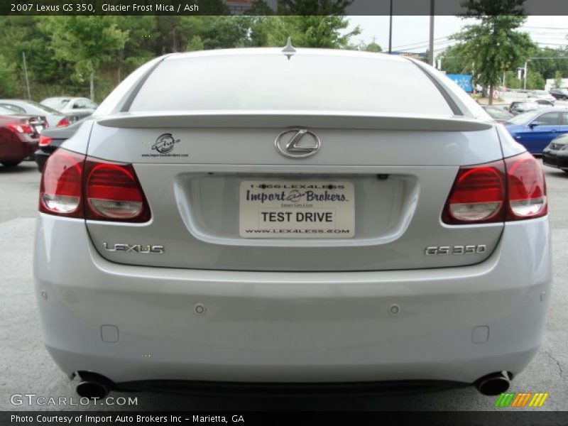 Glacier Frost Mica / Ash 2007 Lexus GS 350