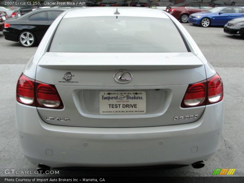 Glacier Frost Mica / Ash 2007 Lexus GS 350