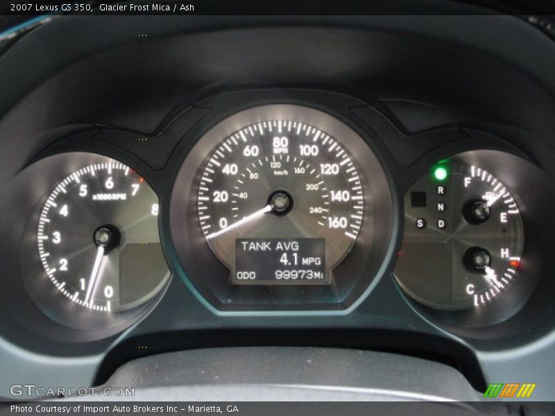 Glacier Frost Mica / Ash 2007 Lexus GS 350
