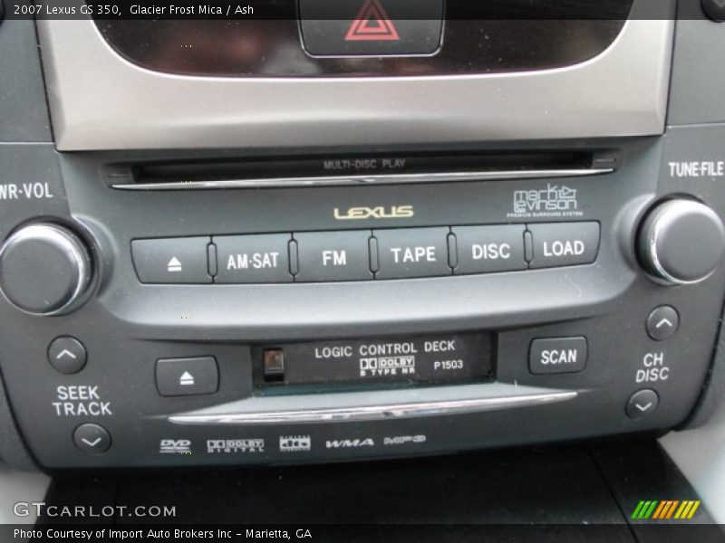 Glacier Frost Mica / Ash 2007 Lexus GS 350