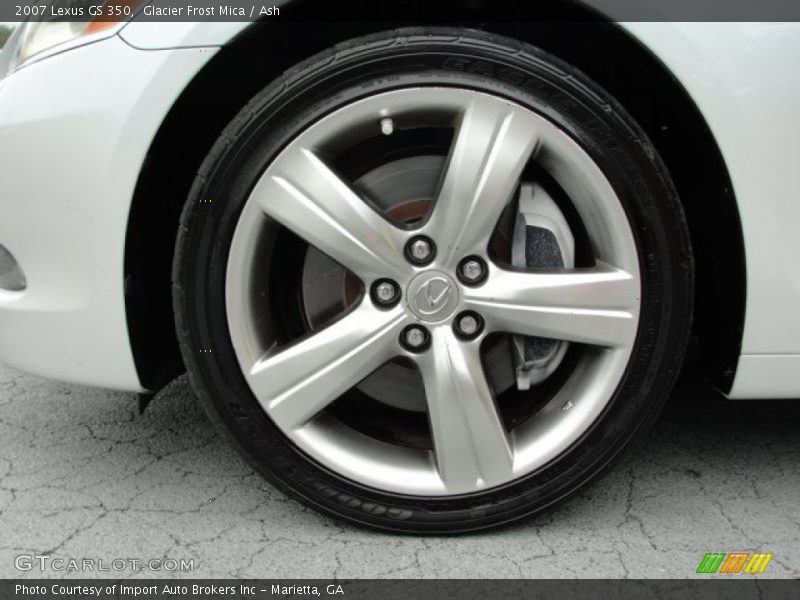 Glacier Frost Mica / Ash 2007 Lexus GS 350