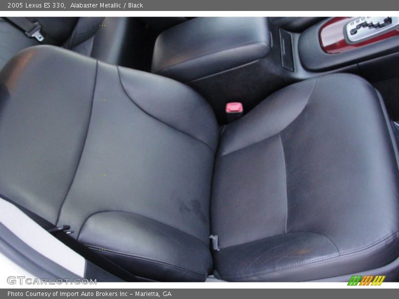 Alabaster Metallic / Black 2005 Lexus ES 330