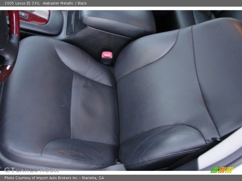 Alabaster Metallic / Black 2005 Lexus ES 330