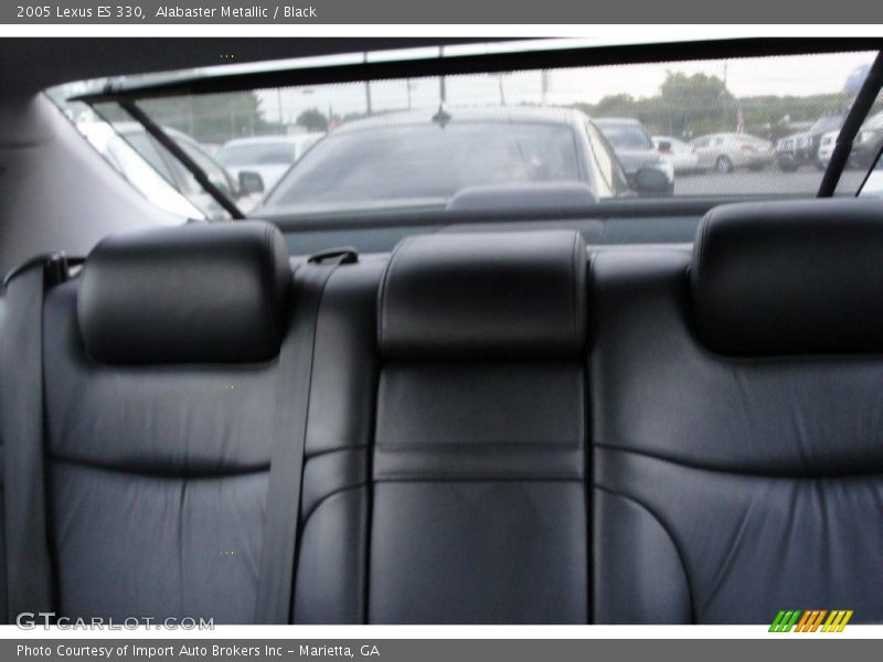 Alabaster Metallic / Black 2005 Lexus ES 330