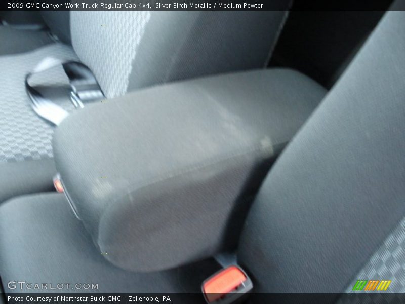 Silver Birch Metallic / Medium Pewter 2009 GMC Canyon Work Truck Regular Cab 4x4