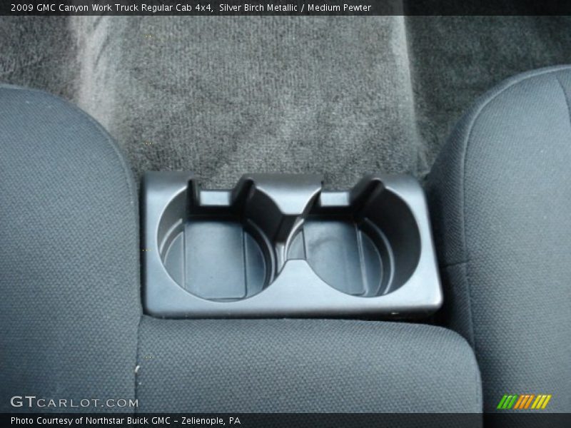 Silver Birch Metallic / Medium Pewter 2009 GMC Canyon Work Truck Regular Cab 4x4