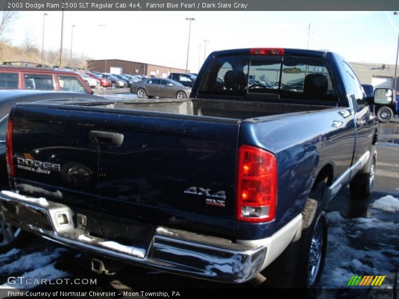 Patriot Blue Pearl / Dark Slate Gray 2003 Dodge Ram 2500 SLT Regular Cab 4x4